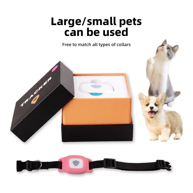 Smart GPS Pet Collar Tracker — Know Where Your Pet Is, Always