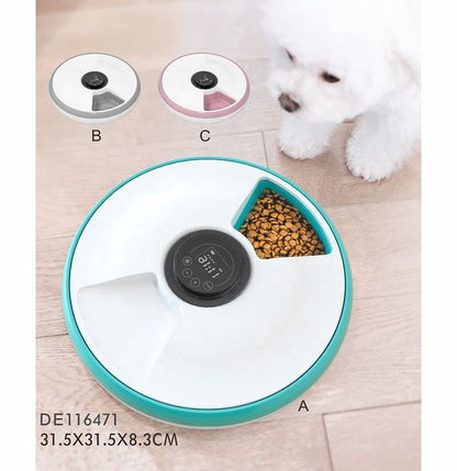 Smart Auto Pet Feeder — 6 Meal Timed Dispenser with Voice Recording