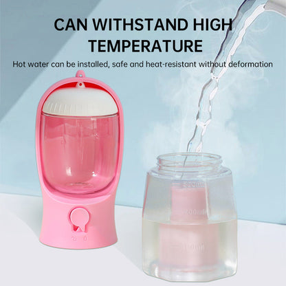 Pet Multifunctional Water Bottle 3 in 1 Portable Pet Water Bottle with Food Container and poop bag eprolo