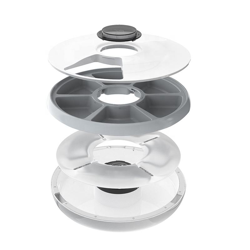 Smart Auto Pet Feeder — 6 Meal Timed Dispenser with Voice Recording