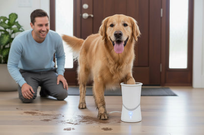 Smart Auto Pet Paw Cleaner Cup — Clean Paws in 10 Seconds