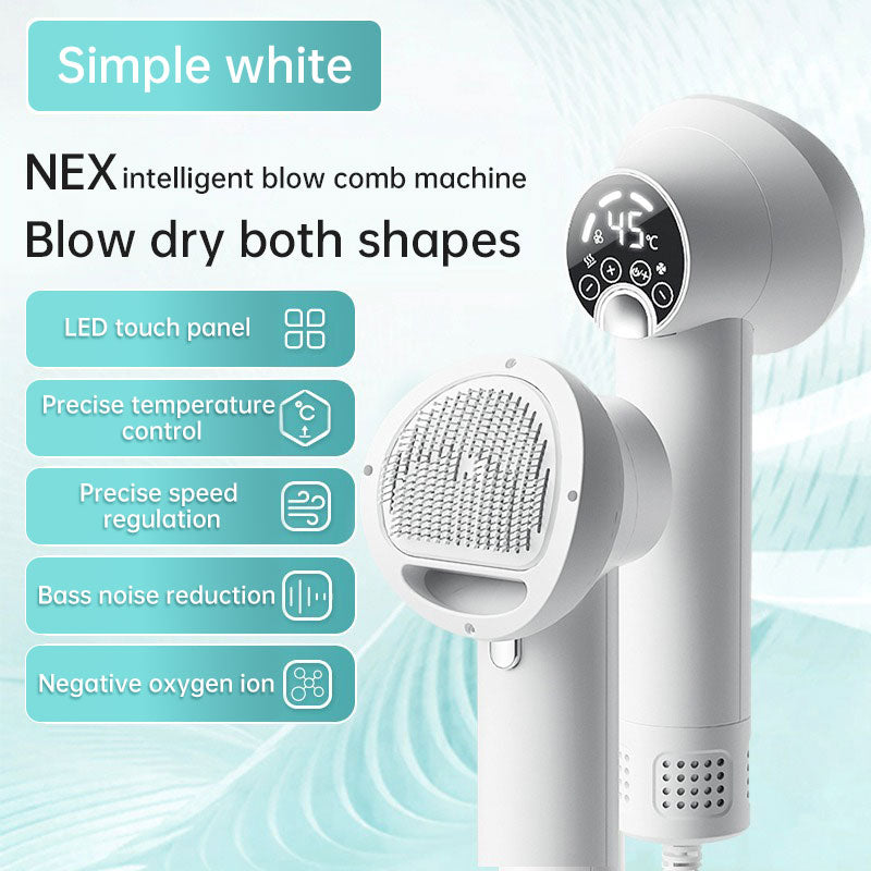 2-in-1 Smart Pet Hair Dryer & Grooming Comb — Dry & Detangle Without the Drama