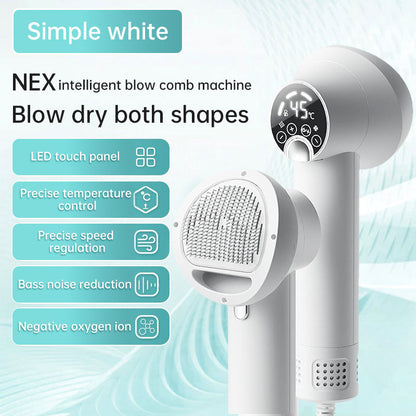 2-in-1 Smart Pet Hair Dryer & Grooming Comb — Dry & Detangle Without the Drama
