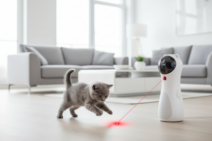 Automatic Laser Cat Toy — Plays Itself So Your Cat Sleeps Through the Night