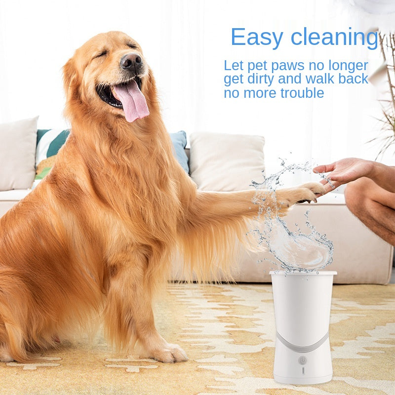 Smart Auto Pet Paw Cleaner Cup — Clean Paws in 10 Seconds