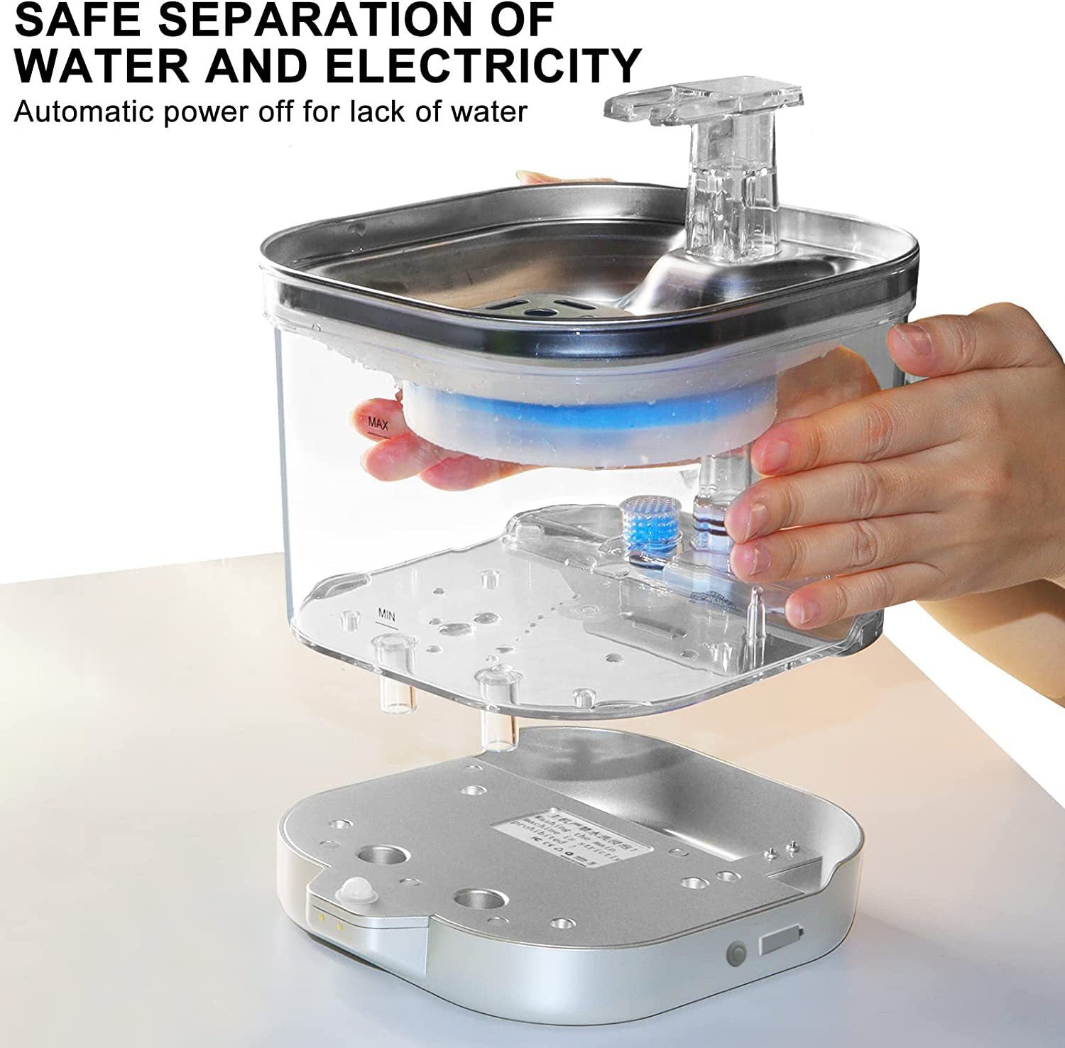 Wireless Smart Pet Water Dispenser eprolo