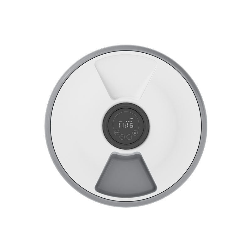 Smart Auto Pet Feeder — 6 Meal Timed Dispenser with Voice Recording