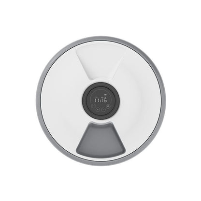 Smart Auto Pet Feeder — 6 Meal Timed Dispenser with Voice Recording