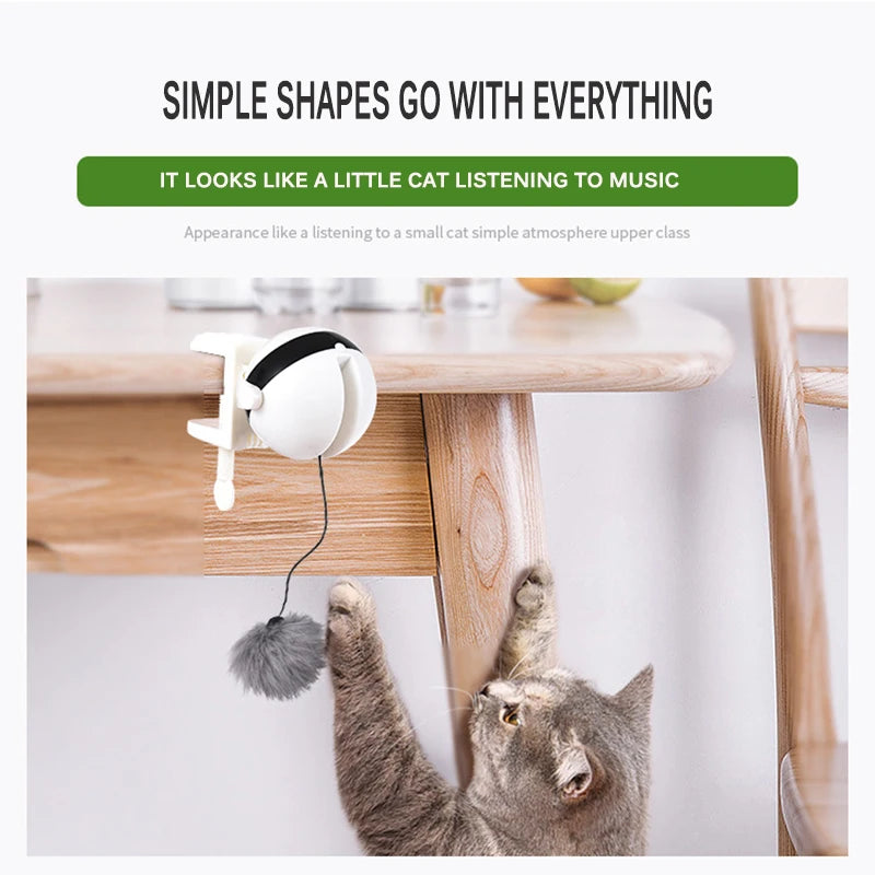 Electric Lifting Cat Ball — Interactive Puzzle Toy That Plays Itself