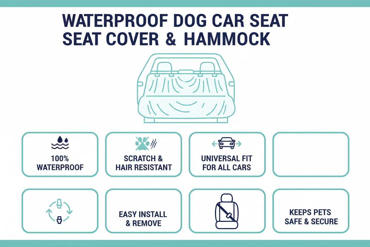 Benefits — Waterproof Dog Car Seat Cover & Hammock